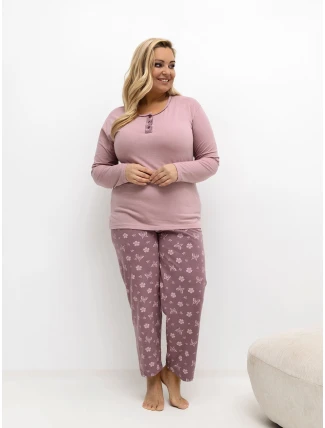 DU PI pyžamo FP 500.25 světle růžové