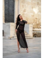 Dámské šaty V-10679 černé - Axami Dámské šaty V-10679 černé - Axami