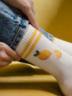 Dámské vzorované ponožky 099