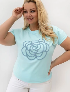 T-shirt plus size s květinovým vzorem model 230448 Relevance