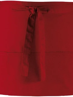 Premier PR 155 Krátká zástěra do pasu s kapsou "Colours" 39.0155 burgundy