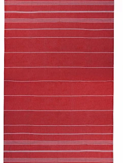 The One Towelling Hamam Sultan Hamam ručník "Sultan" 48.1019 red/white