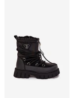 Dětské černé sněhule Adelisse Dětské černé sněhule Adelisse