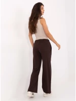 Kalhoty RV DR A819.54 tmavě hnědé