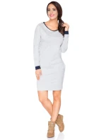 Dámské denní šaty E4 šedé - RaWear