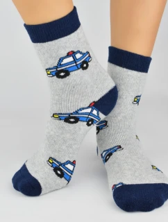 CHLAPECKÉ FROTÉ PONOŽKY SE VZOREM SF003
