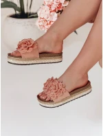 Dámské květinové žabky KWIATARIS pink FashionStreet ZY0911 Dámské květinové žabky KWIATARIS pink FashionStreet ZY0911