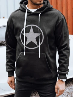 Pánská černá mikina FashionStreet BX5932