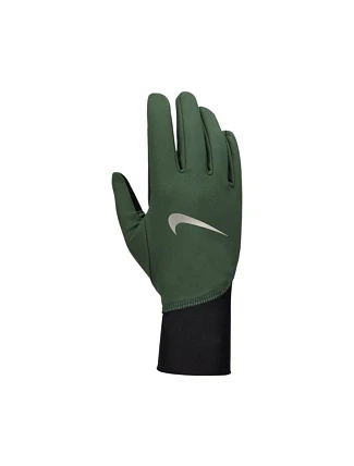 Pánské běžecké rukavice Nike Pacer Midweight, zeleno-černé, N1010535313 M