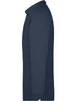 Daiber JN 22 Piqué polo s dlouhým rukávem z těžké bavlny 02.0022 navy