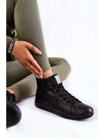 Dámské vysoké tenisky Cross Jeans KK2R4058C Černe