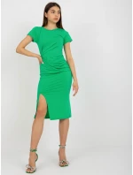 DHJ SK 17253 šaty.38X zelená