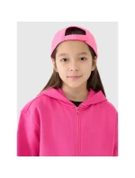 Dívčí mikina s kapucí 4F Junior 4FJRAW24TSWSF1830-55S