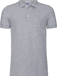 Russell Athletic 566M Pánské elastické piqué polo 10.566M light oxford