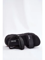 Sportovní Sandály Dámské Na Platformě Big Star RR274A077 Černé