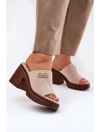 Pantofle model 213038 Step in style Pantofle model 213038 Step in style