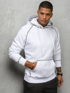 FashionStreet pánská bílá mikina BX5516