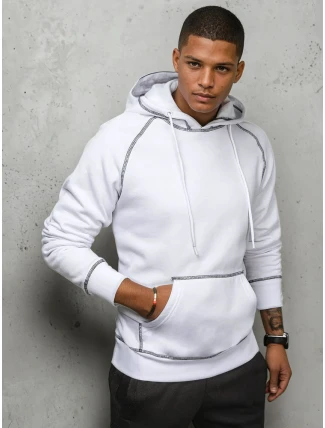 FashionStreet pánská bílá mikina BX5516