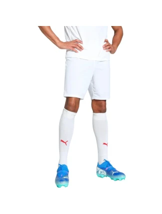 Puma Team Goal pánské šortky bílé 705752 04