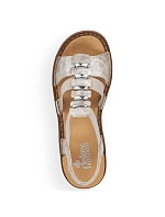 Dámské pohodlné nazouvací sandály Rieker 62850-90 Dámské pohodlné nazouvací sandály Rieker 62850-90