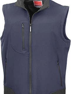 Result R 123X 3-vrstvá softshellová vesta 30.123X navy/black
