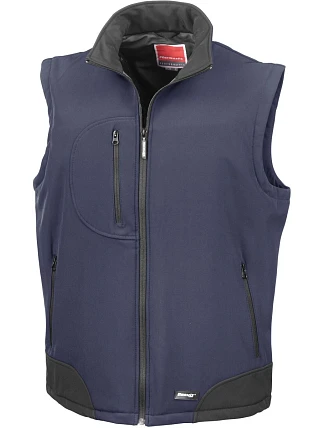 Result R 123X 3-vrstvá softshellová vesta 30.123X navy/black Result R 123X 3-vrstvá softshellová vesta 30.123X navy/black