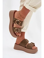 Klapky na platformě model 226360 Step in style