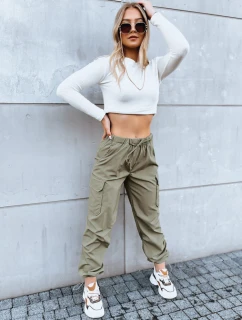 Dámské padákové kalhoty ALBUS green FashionStreet UY1685