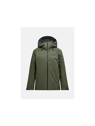 Bunda PEAK PERFORMANCE M Maroon Insulated Jacket zelená Bunda PEAK PERFORMANCE M Maroon Insulated Jacket zelená