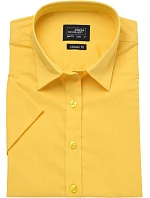 Daiber JN 679 Popelínová halenka s krátkým rukávem 02.0679 yellow Daiber JN 679 Popelínová halenka s krátkým rukávem 02.0679 yellow