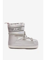 Dámské sněhule s šněrováním O'NEILL LISA WOMEN HIGH 90253012.99S Stříbrné