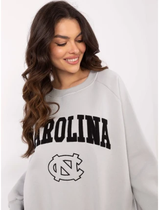 Mikina EM BL 857 1.92P světle šedá