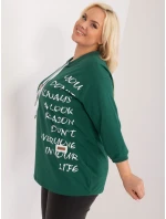 Halenka RV BZ 9450.36 tmavě zelená Halenka RV BZ 9450.36 tmavě zelená