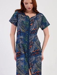 Dámské pyžamo dlouhé Listy