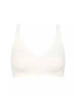 Dámská podprsenka ZERO Feel Bliss Soft bra - WHITE - ecru 00GZ - SLOGGI Dámská podprsenka ZERO Feel Bliss Soft bra - WHITE - ecru 00GZ - SLOGGI