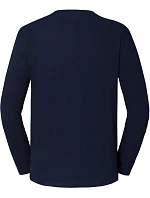 Fruit of the Loom Iconic 195 LSL Pánské tričko z těžké bavlny s dl. rukávem 16.1360 deep navy Fruit of the Loom Iconic 195 LSL Pánské tričko z těžké bavlny s dl. rukávem 16.1360 deep navy