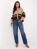 Kalhoty D80030BI62569M318 modrá