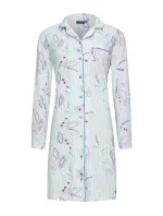 Dámská noční košile 10232-178-6 zelenofialová - Pastunette Dámská noční košile 10232-178-6 zelenofialová - Pastunette