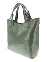 Originální dámská kabelka khaki ZEBWS - Ines Delaure