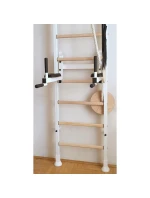 GYMNASTICKÝ BAR GYNASTICKÉ RUCE DĚTSKÉ PŘÍSLUŠENSTVÍ MATERIÁL BÍLÁ LAVY 413 dětské