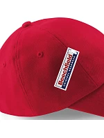 Beechfield B 58 6 panelová nízkoprofilová kšiltovka 53.0058 classic red