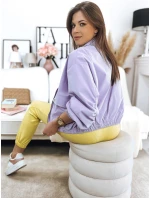 Dámská oversize bunda GRACEFUL fialová FashionStreet TY3433