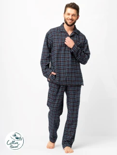 Pánské pyžamo Key MNS 480 B25 délka/r M-2XL na zip