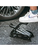 Nožní pumpa Rockbros 42430001001 s displejem - černá