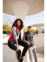 Daiber JN 1309 Dámská fleecová vesta 02.1309 black/black