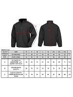 Result R 901M Pánská 2-vrstvá softshell bunda "Printable" 30.901M black Result R 901M Pánská 2-vrstvá softshell bunda "Printable" 30.901M black