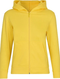 Neutral O 13301 Dětská mikina s kapucí z bio bavlny 77.1331 yellow