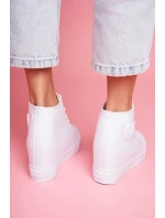 Dámská Obuv Sneakers Big Star Bilá FF274A192