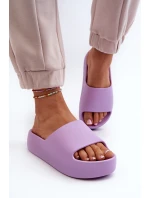 Dámské žabky na tlusté podrážce béžové Oreithano