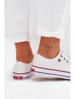 Dámské Nízké Tenisky Big Star DD274A232 Bílé Dámské Nízké Tenisky Big Star DD274A232 Bílé